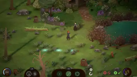 Confirming a Songs of Glimmerwick garden plot for early campus jobs