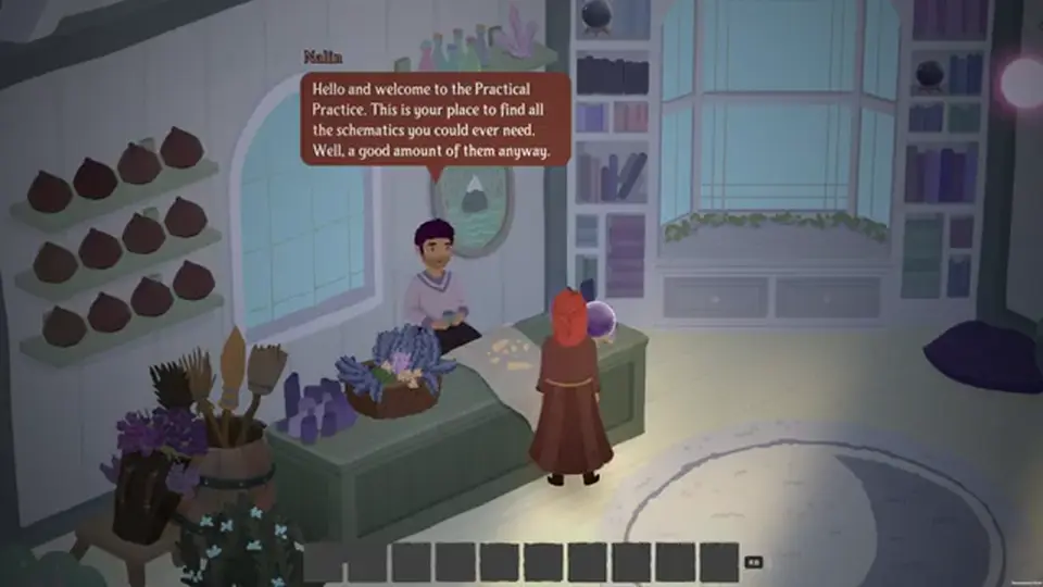 Early license or skill panel in Songs of Glimmerwick